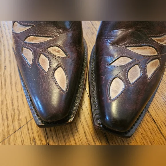 Charlie 1 Horse Leather Mules Size 7 - Picture 3 of 6